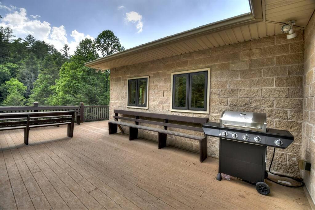 The Chariot - Creek Front With Hottub, Fire Pits, Billiards, Ev Charger - Sandalwood Stays Blue Ridge Eksteriør billede