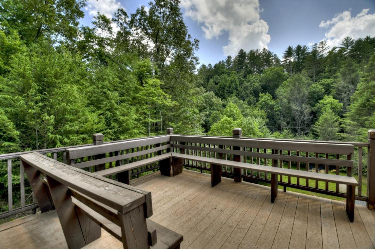 The Chariot - Creek Front With Hottub, Fire Pits, Billiards, Ev Charger - Sandalwood Stays Blue Ridge Eksteriør billede