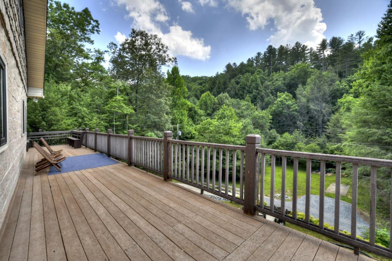 The Chariot - Creek Front With Hottub, Fire Pits, Billiards, Ev Charger - Sandalwood Stays Blue Ridge Eksteriør billede